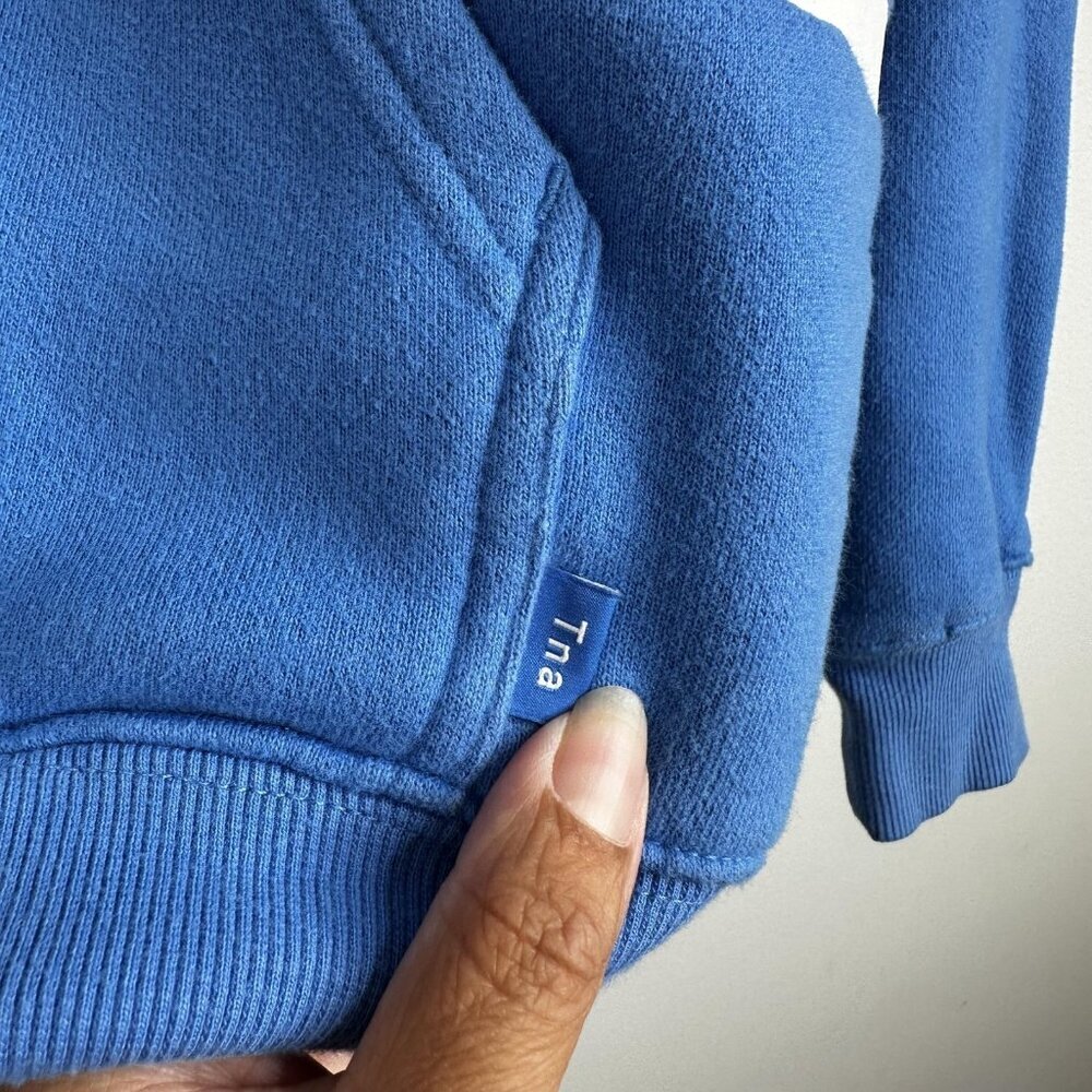 Aritzia Tna Hoodie Womens XXS Pullover Graphic Kangaroo Pocket Sweatshirt - Picture 7 of 13